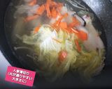白菜鍋で中華丼&野菜炒め+他2品添え♡作り方4写真
