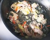 白菜鍋で中華丼&野菜炒め+他2品添え♡作り方5写真