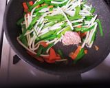 白菜鍋で中華丼&野菜炒め+他2品添え♡作り方10写真