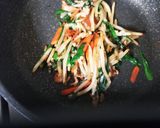 白菜鍋で中華丼&野菜炒め+他2品添え♡作り方11写真