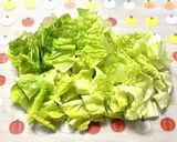 ロメインレタスのスパイシーツナマヨ炒め作り方1写真