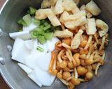 なめことカブのお味噌汁♪作り方2写真