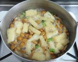 なめことカブのお味噌汁♪作り方3写真