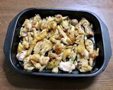 蓋付き魚焼きグリルプレートで焼き鳥作り方4写真
