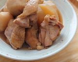 鶏もも肉と里芋の甘辛煮作り方6写真