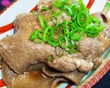 ステーキ職人！寿司酢でさっぱり茹で牛タン作り方8写真