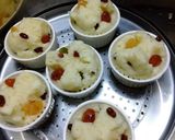 蒸しパン(甘納豆を使い)作り方6写真