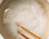 沸騰湯から始めるガッテン風おかゆ♪1人様作り方3写真