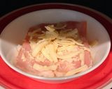 切らずレンチン注ぐだけ、チーズスープご飯作り方2写真