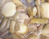 ズイキと里芋の炊き合わせ作り方7写真