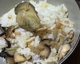 牡蠣ご飯・豚バラ白菜炒め・大根と干しエビ作り方1写真
