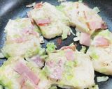お好み焼き餅（磯辺焼き）作り方4写真