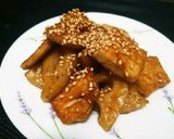 鶏胸唐揚げの照り照り炒め作り方5写真