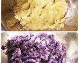 2色のさつまいものお饅頭作り方1写真