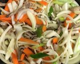 野菜たっぷり豚モツの味噌炒め作り方4写真
