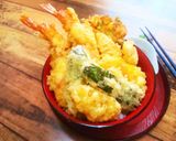 コツさえつかめば簡単 大海老天丼作り方12写真