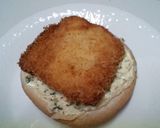 マックのフィレオフィッシュ（ソースから）作り方5写真