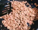 味染み～大根の豚そぼろあんかけ作り方3写真