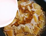 味染み～大根の豚そぼろあんかけ作り方8写真