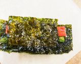 カニカマとアスパラの春巻き作り方5写真
