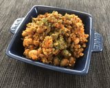 簡単!豚ひき肉と大豆のドライカレー作り方5写真