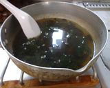 最速の乾燥わかめの味噌汁作り方9写真