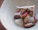かぶと椎茸の梅あえ♪甘くてさっぱり♪作り方5写真