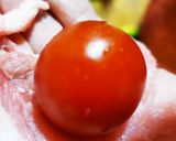 豚こまトマト簡単お弁当にも作り方3写真