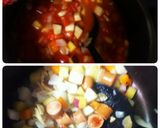 お手製クリームパスタ鮭のせversion作り方1写真