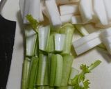 免疫力が上る　乾燥舞茸とカブの味噌汁作り方2写真