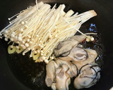 牡蠣とえのきの和風ペペロンチーノ柚子風味作り方6写真