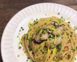 牡蠣とえのきの和風ペペロンチーノ柚子風味作り方9写真