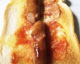 食パンホットドック　パン焼くver作り方1写真