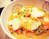活力ナベで簡単！キャベツの甘み豚汁作り方9写真