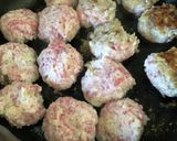 ２品同時に！肉団子の煮物&ミートボール作り方4写真