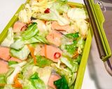秋キャベツで…鮭入りの酢漬け作り方10写真