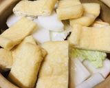 鍋の素●豆乳で辛さ調整するキムチ＆豆乳鍋作り方1写真