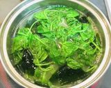 柔らか具材・ほうれん草とワカメのお味噌汁作り方3写真