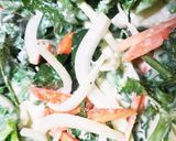 お年寄り絶賛シリーズ☆春菊かき揚うどん☆作り方4写真