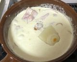 濃厚♡ベーコンと切り餅のクリーム煮作り方4写真