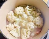 カルフラワーと生ハムのクリーム煮作り方4写真