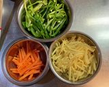 青椒肉絲作り方2写真