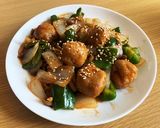 業務スーパー肉団子で酢豚風（1人前）作り方4写真