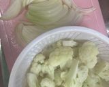 鶏モモとカリフラワーのケチャップ炒め作り方1写真
