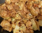 鶏モモとカリフラワーのケチャップ炒め作り方4写真