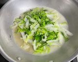 糖質オフ！白菜とネギのミートソースパスタ作り方3写真