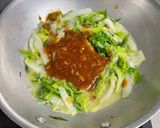 糖質オフ！白菜とネギのミートソースパスタ作り方4写真