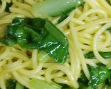 リカちゃん♡昼飯旅*小松菜焼きそばつけ麺作り方10写真
