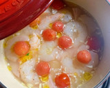 冷凍ミニトマトとエビの洋風炊き込みご飯作り方8写真