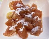 鶏肉のみぞれ煮作り方1写真